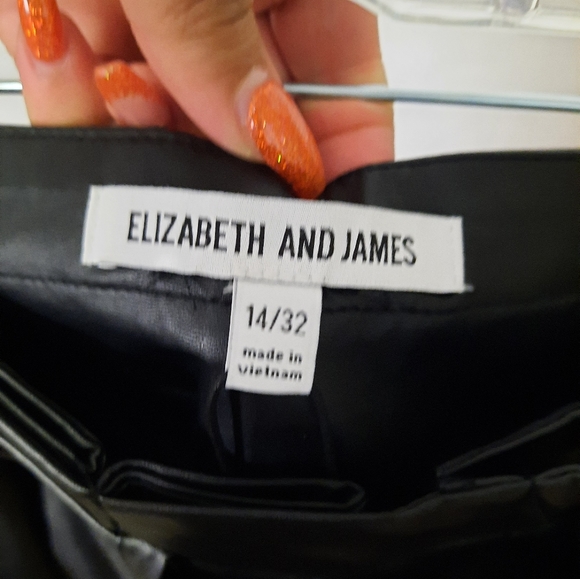 High Waisted Leather Shorts - Picture 4 of 5